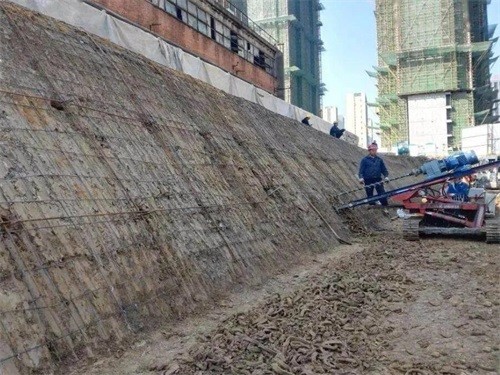 绥江建筑边坡支护