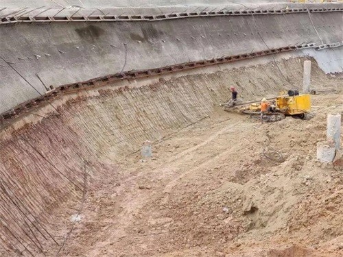 绥江基坑边坡加固